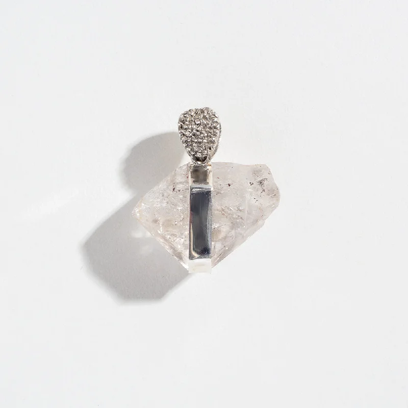 CRYSTAL TALISMAN PENDANT | HERKIMER DIAMOND