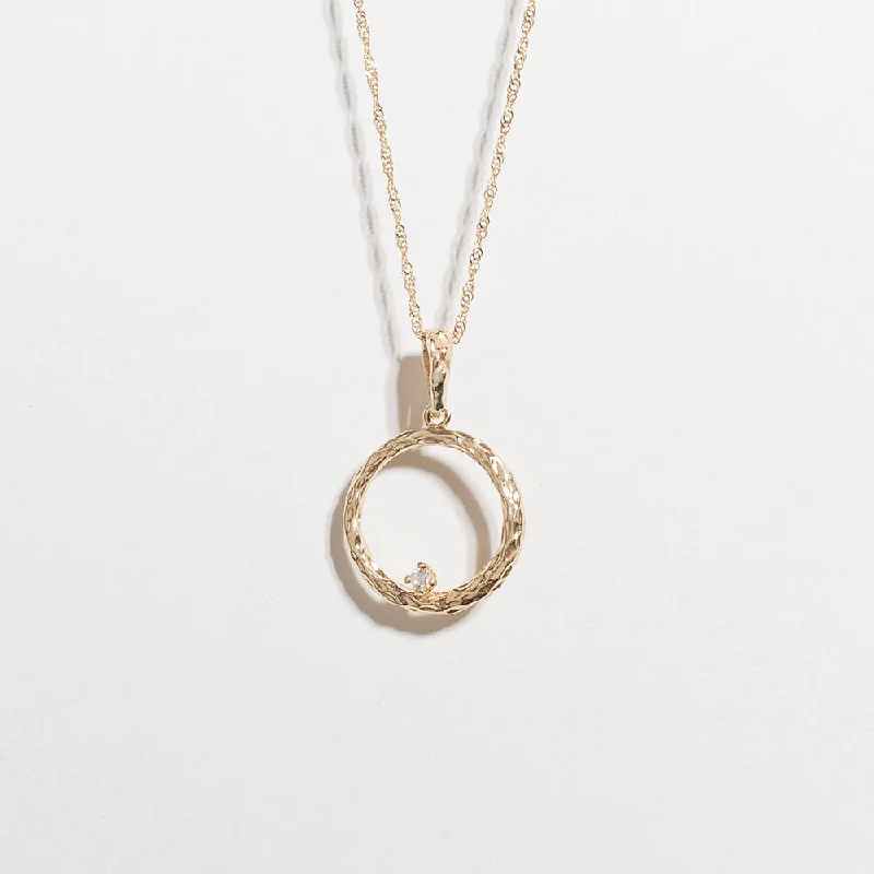 LIMITED EDITION: ETERNAL CIRCLE NECKLACE | 14K GOLD