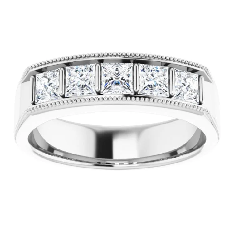 14K White 1 1/4 CTW Natural Diamond Ring