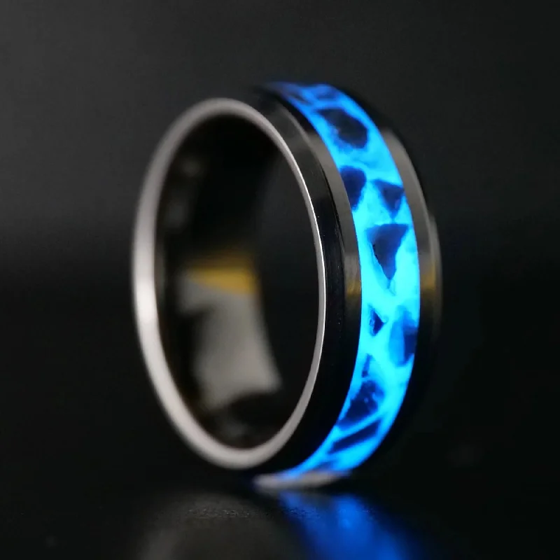 September Birthstone Ring | Sapphire Glowstone Ring