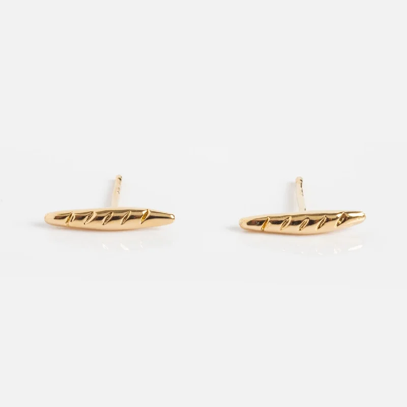 Baguette Studs