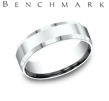 Benchmark Palladium Men's Wedding Band