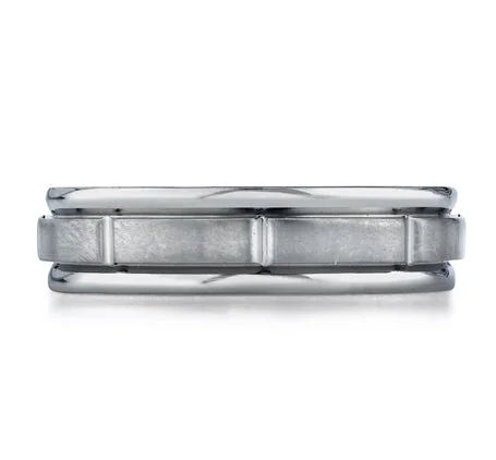 Benchmark Palladium Men's Wedding Band