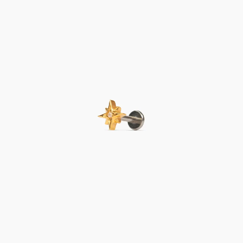 Single Nano Marcy Flat Back Stud