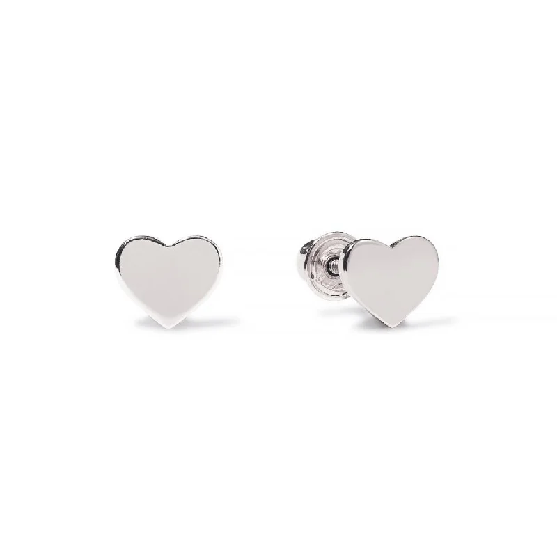 Tiny Heart Studs