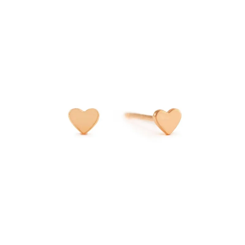 Tiny Heart Studs