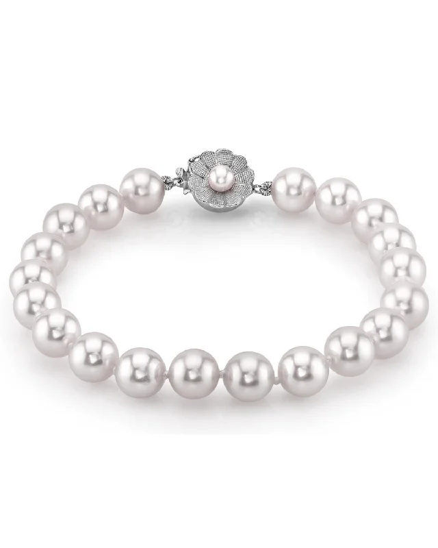 White South Sea Pearl Bracelet, 8.0-9.0mm