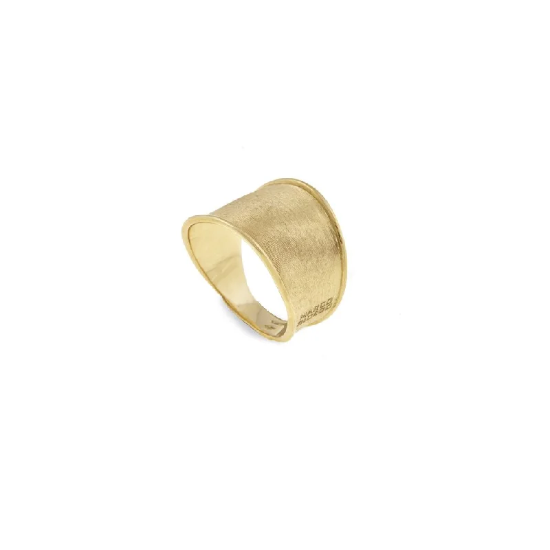 Marco Bicego Lunaria 18K Yellow Gold Hand-Engraved Ring