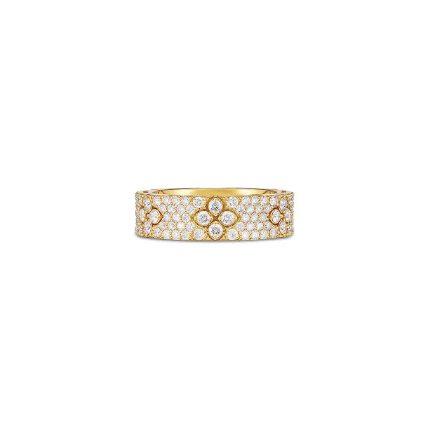 Roberto Coin Love in Verona Yellow Gold Diamond Band