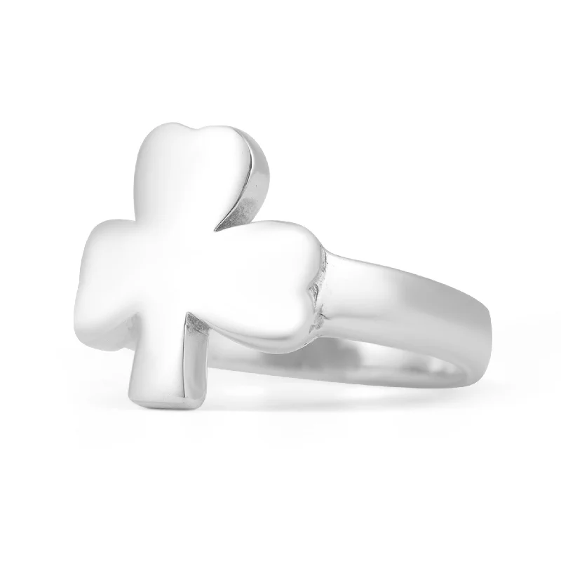 Sterling Silver Clover Ring / SSR0121