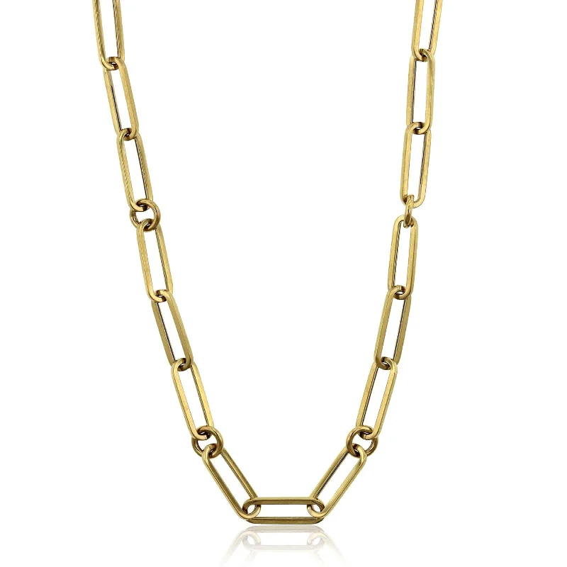 Roberto Coin 18K Yellow Gold Link Chain Necklace