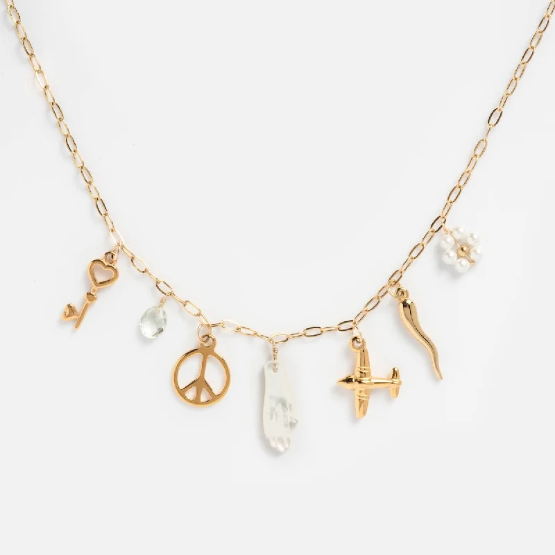 Goals Charm Necklace