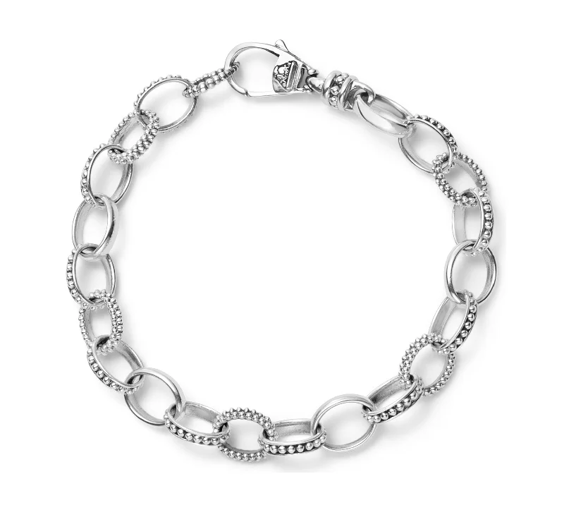 LAGOS Signature Caviar Bead Link Bracelet