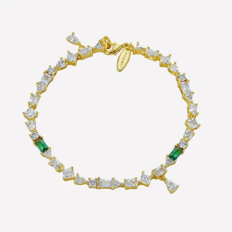 Lilou Crystal Charm Bracelet