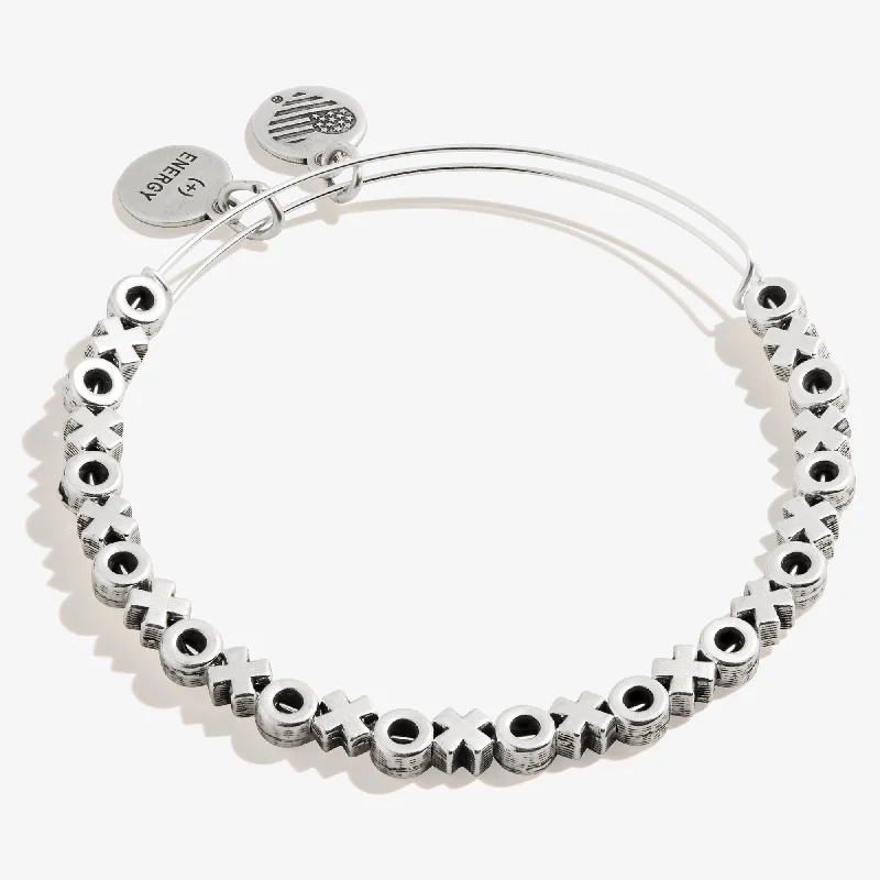 XOXO Metal Beaded Bangle